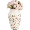 Clayre & Eef 6CE1942L Vase Erdbeer-Design Ø 21x37 cm