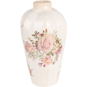 Clayre & Eef 6CE1963S Vas model floral Ø 17x30 cm