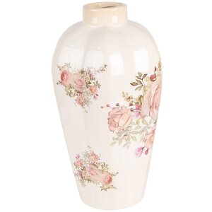 Clayre & Eef 6CE1963S Vas model floral Ø 17x30 cm