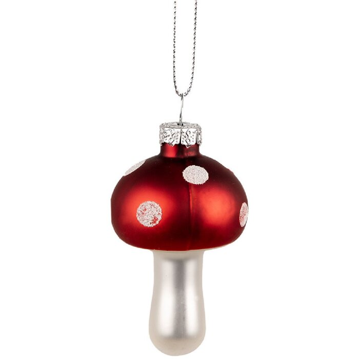 Clayre & Eef 6GL4477 Funduleț pentru pomul de Crăciun Ø 4x7 cm