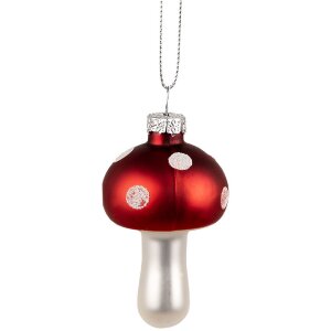 Clayre & Eef 6GL4477 Christbaumkugel Pilz Ø...