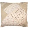 Clayre & Eef Q198.030 Kissenhülle Patchwork Beige Rosa 50x50 cm