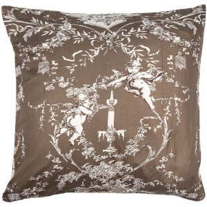 Clayre & Eef Q205.030 Kissenhülle Patchwork Braun Beige 50x50 cm