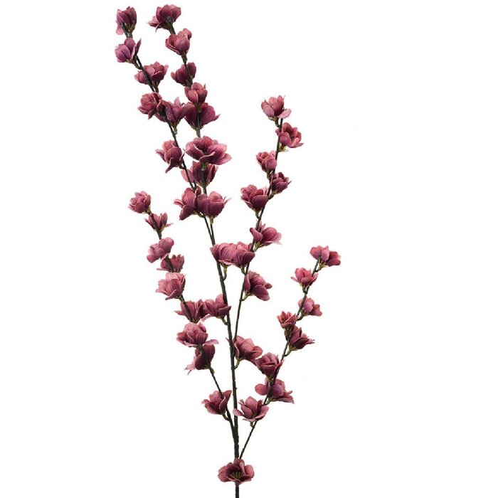 Clayre & Eef 5PL0115P Deko Zweig mit Blüten 102 cm Rosa