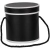Clayre & Eef 66009Z Geschenkbox Schwarz Ø 12x12 cm Karton