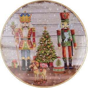 Clayre & Eef 65752 Tortenplatte Ø 33 cm...