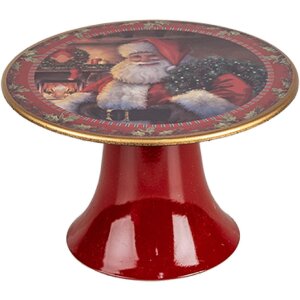 Clayre & Eef 65754S Tortenplatte Rot Weiß...