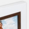 ZEP Holz-Fotorahmen Caen zweifarbig weiß braun verschiedene Größen