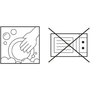 Clayre & Eef 6GL5009 Trinkglas Ø 9x9 cm / 200 ml