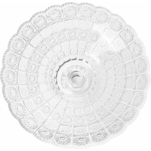 Clayre & Eef 6GL5016 Bol pe picior Transparent...