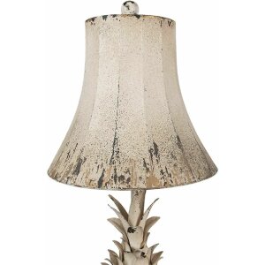 Clayre & Eef 6LMC0093 Tischlampe Antik Beige Ø...