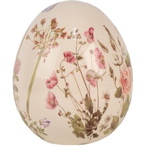 Clayre & Eef 6CE1918L Deko Ei Beige Rosa Ø...
