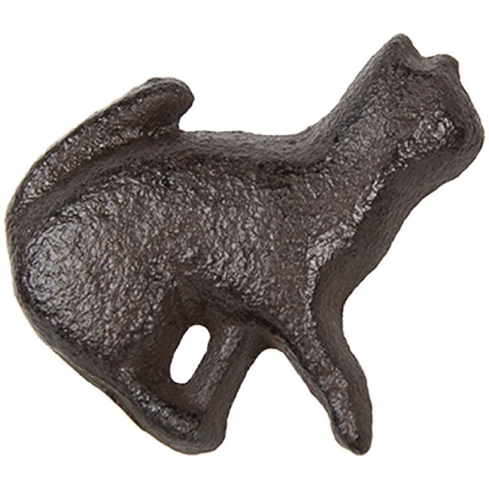 Clayre & Eef 6Y5644 Türknopf Eisen Braun 5x3x5 cm