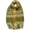 Juleeze JZSC0822GR Eșarfă verde Brown Model 39x200 cm Sintetic Doamnelor