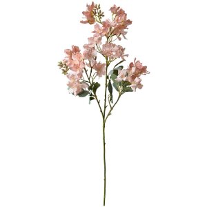 Clayre & Eef 5PL0120 Dekozweig Blumen Rosa 22x11x85 cm Modern Kunststoff