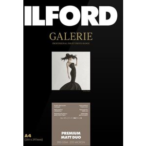 Ilford Gallery Premium Matt Duo 200g A3+ 50 coli...