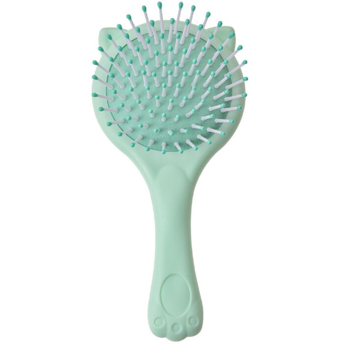 Juleeze JZCHBR0002 Perie de păr cu oglindă Verde 15x8x3 cm Copii