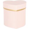 Clayre & Eef 66024P Geschenkbox Herz Rosa 10x10x10 cm