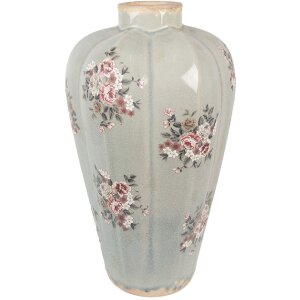 Clayre & Eef 6CE1970S Vaza gri roz Ø17x28 cm...