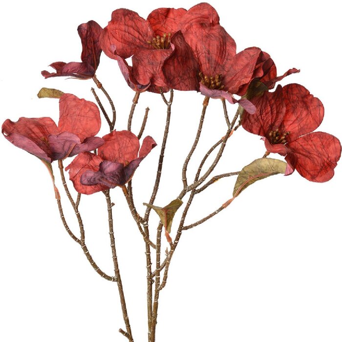 Clayre & Eef 5PL0112R Floare artificială roșu 12x8x72 cm