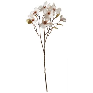 Clayre & Eef 5PL0113W Künstliche Blume Weiß 12x8x72 cm