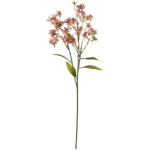 Clayre & Eef 5PL0122P Dekoration Zweig mit Blumen 15x7x70 cm