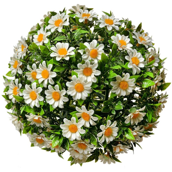 Clayre & Eef 6PL0324M Minge decorativă floare artificială margaretă Ø 22 cm