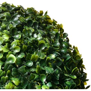 Clayre & Eef 6PL0325L Dekorativer Buchsbaum Kunststoff Grün Ø 24 cm