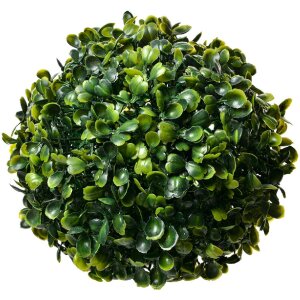 Clayre & Eef 6PL0325S Buchsbaum Kugel Kunststoff Grün Ø 17 cm