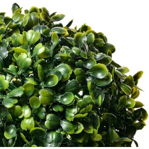 Clayre & Eef 6PL0325S Buchsbaum Kugel Kunststoff Grün Ø 17 cm