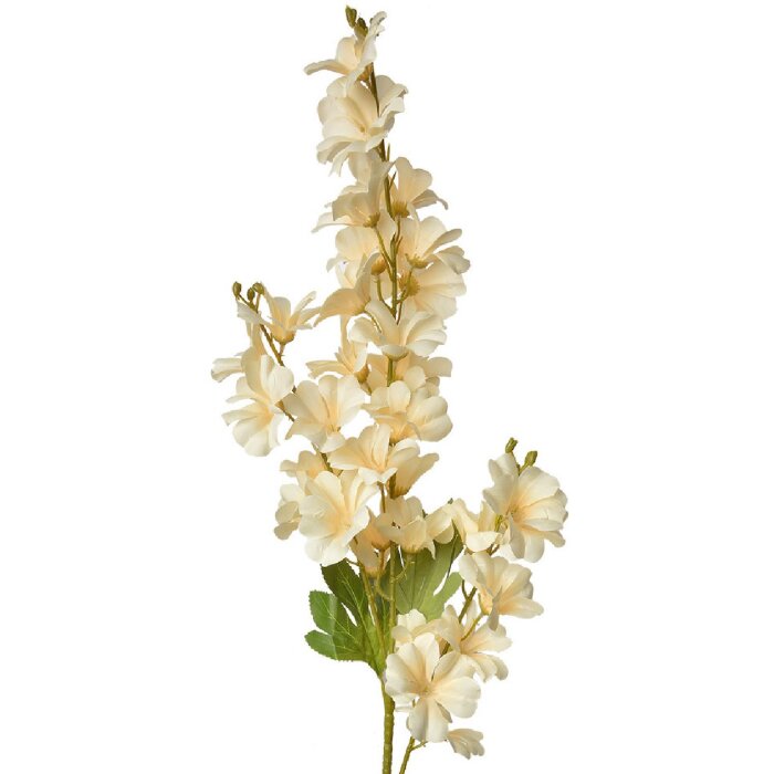 Clayre & Eef 5PL0135Y Decorațiune ramură flori galben verde 16x12x100 cm