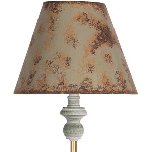 Clayre & Eef 5LMC0044 Tischlampe Ø 24x72 cm E27 max 60W Eisen Holz