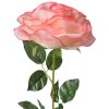 Clayre & Eef 5PL0138P Kunstblume Rose Rosa Grün 19x19x75 cm