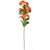 Clayre & Eef 6PL0344O Dekozweig Blumen Orange Grün 17x14x70 cm