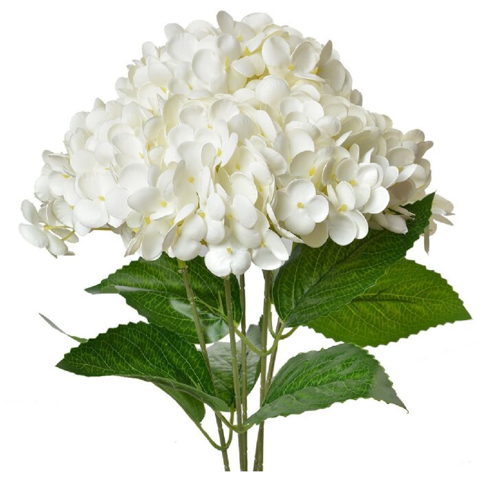 Clayre & Eef 6PL0347W Floare artificială alb verde 23x23x45 cm