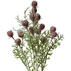 Clayre & Eef 6PL0349PA Dekoration Zweig mit Blumen...