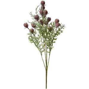 Clayre & Eef 6PL0349PA Dekoration Zweig mit Blumen...