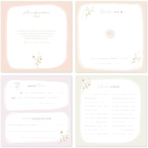 Goldbuch album foto confirmare Blütenzauber rosé 25x25 cm 58 pagini