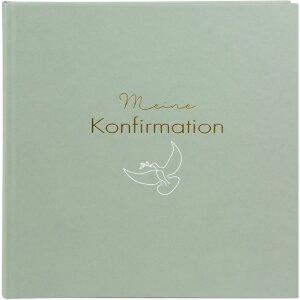 Goldbuch Fotoalbum Konfirmation Friedenstaube Eukalyptus...