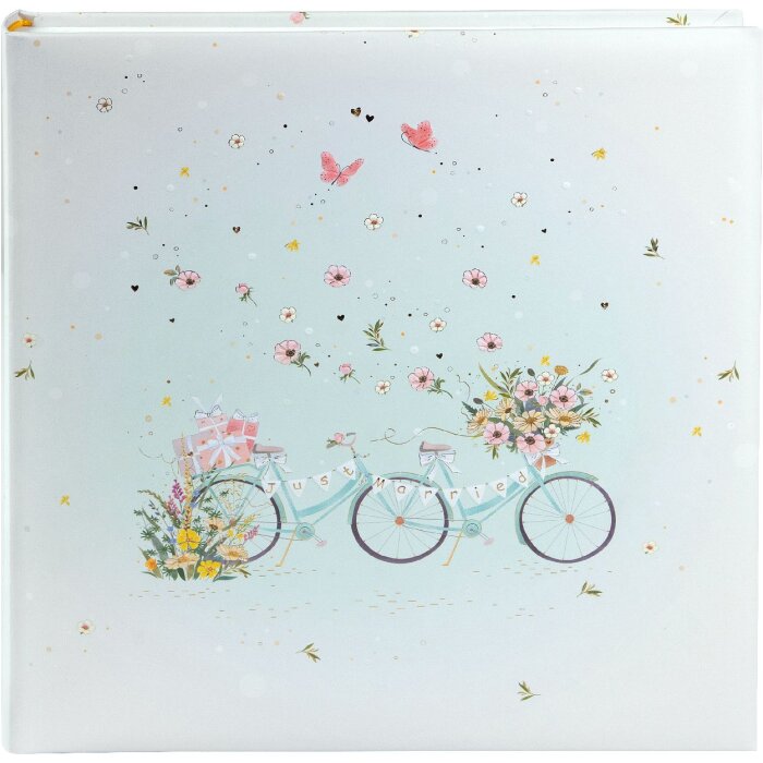 Goldbuch Fotoalbum Floral Tandem 30x31 cm 60 Seiten mit Pergamin