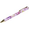 Goldbuch lieblingsSTIFT Insignia Metall Kugelschreiber floral gold lila pink