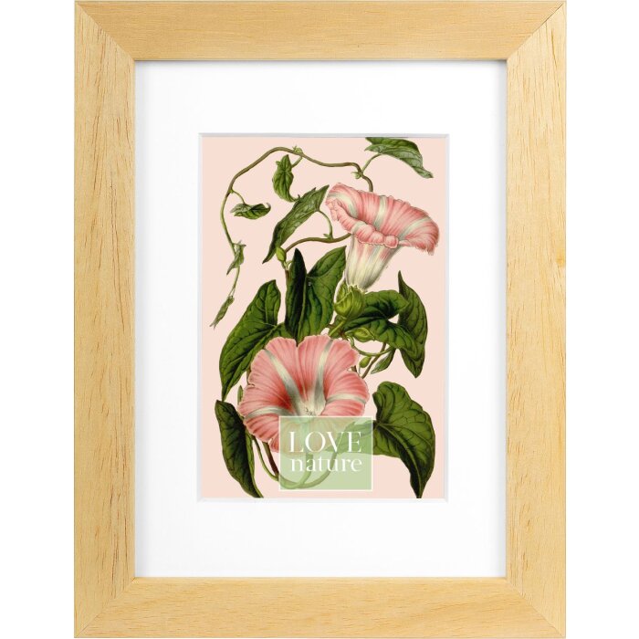 Rama foto Goldbuch Rustiq natural 13x18 cm cu passe-partout 9x13 cm