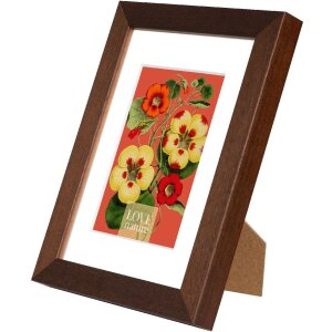 Goldbuch Bilderrahmen Rustiq braun 13x18 cm mit Passepartout 9x13 cm