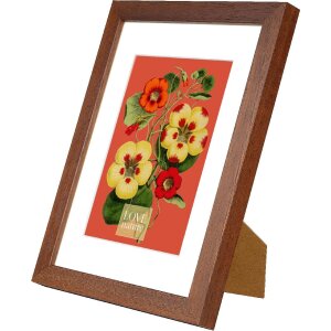 Goldbuch cadru Rustiq maro 18x24 cm cu passe-partout 13x18 cm