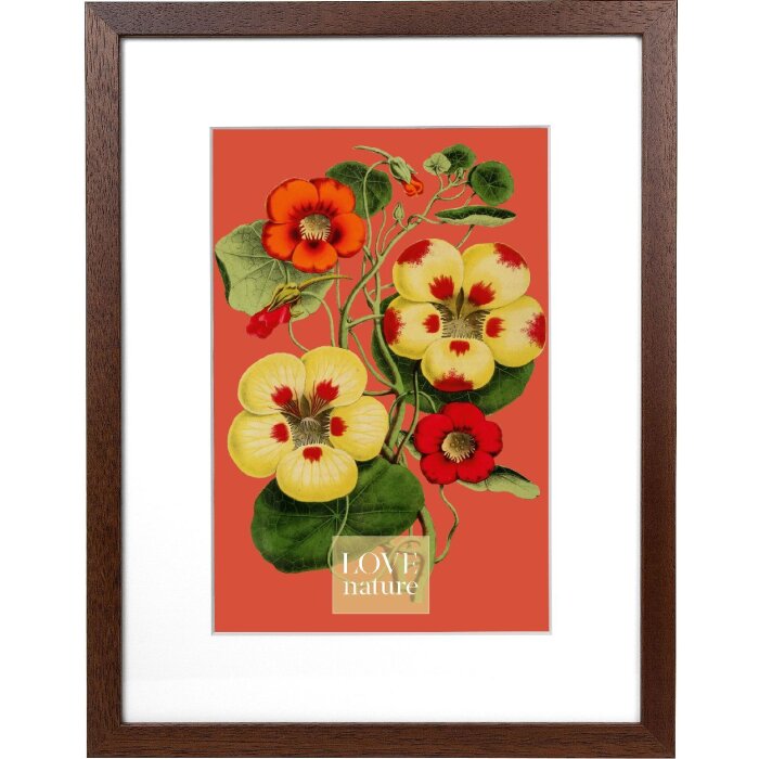 Goldbuch Bilderrahmen Rustiq braun 30x40 cm mit Passepartout 20x30 cm