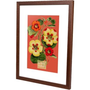 Goldbuch Bilderrahmen Rustiq braun 30x40 cm mit Passepartout 20x30 cm