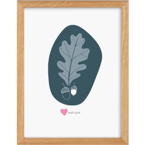 Goldbuch Bilderrahmen Solid Oak natur 30x40 cm Holz...