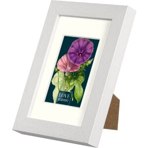 Rama foto Goldbuch Rustiq Alb 10x15 cm cu passe-partout 7x10 cm