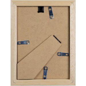 Goldbuch Bilderrahmen Rustiq Weiß 13x18 cm mit Passepartout 9x13 cm