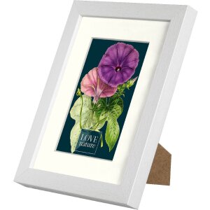 Goldbuch cadru Rustiq alb 15x20 cm cu passe-partout 10x15 cm